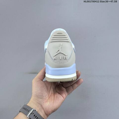 Jordan Legacy 312 Low White Grey Light Blue EU 36-47 5 Casual - Unisex (BS-66228)
