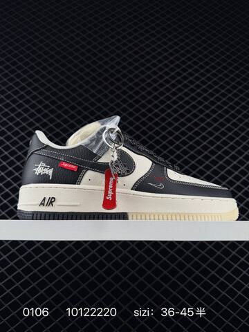 Nike Air Force 1 07 LV8 Black White EU 36-45 Lifestyle - Unisex (BS-73306)