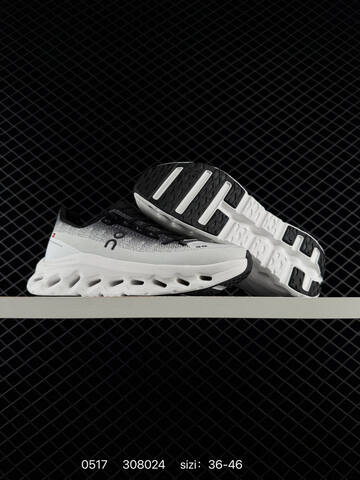 On Running Cloudtilt Black White Gray EU 36-46 Running Shoe Running Sneakers - Unisex (BS-85274)
