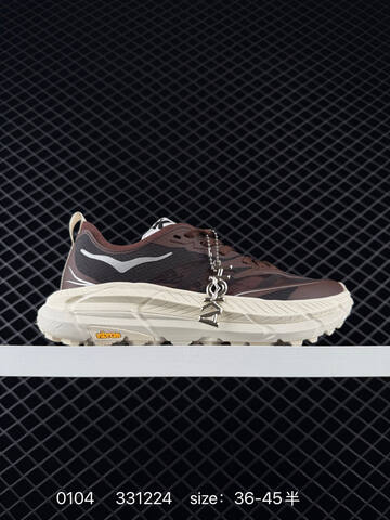 HOKA ONE ONE Mafate Speed 4 Black Silver White EU 36-45 Trail Shoe Trail Running Sneakers - Unisex (BS-86332)