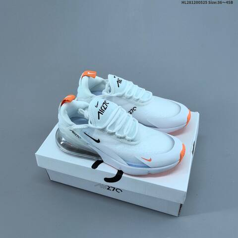 Nike Air Max 270 Grey Black Red White EU 36-45 Running Shoe - Unisex BS-60129