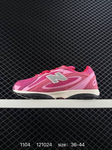New Balance 204L Pink Red White Black Silver EU 36-44 Sneaker - Unisex (BS-82627)