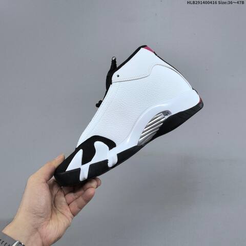 Jordan Air Jordan 14 Retro Bred White Black Red EU 36-47 Basketball - Unisex (BS-66164)