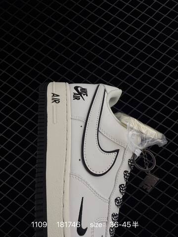 Nike Air Force 1 07 LX White Black EU 36-45 Lifestyle - Unisex (BS-74297)