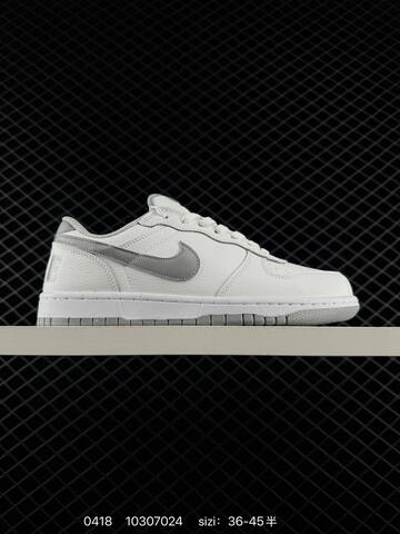 Nike Dunk Low Retro White Light Smoke Grey EU 36-45 With Half Sizes Lifestyle - Unisex (BS-72018)