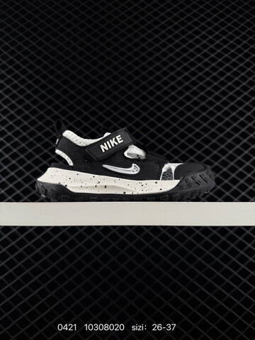 Other Nike Macaron Children s Shoes With Deconstructed Splicing Easter Egg Half Toe And Hook And Loop Summer Korean Style Non-slip Heightening Soft Sole Breathable Two-strap Sports Sandals For Boys And Girls Light Pink White Speckle Navy Red (BS-71959)