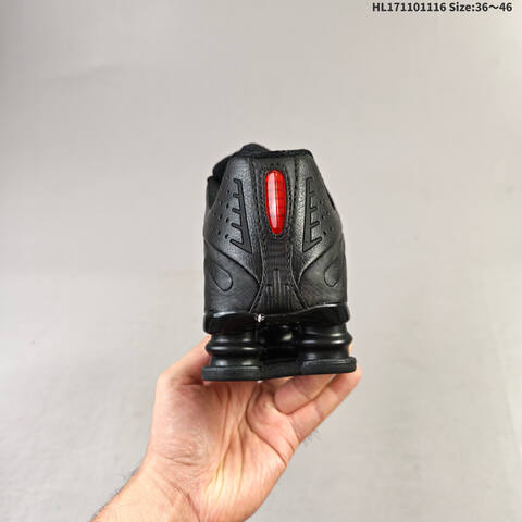 Nike Shox R4 Black Red EU 36-46 Running Shoe - Unisex (BS-63616)