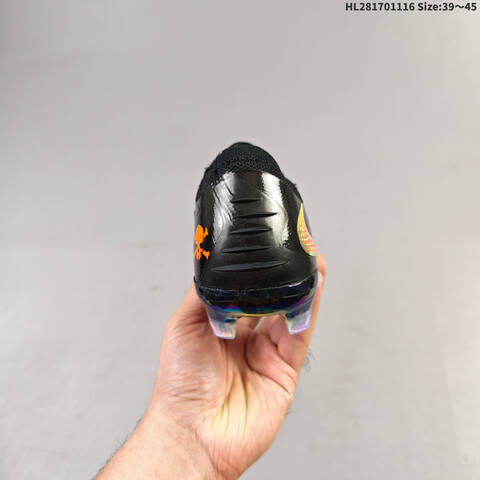 Nike Air Zoom Mercurial Superfly IX Elite FG Black Orange EU 39-45 Soccer Cleat - Unisex (BS-63664)