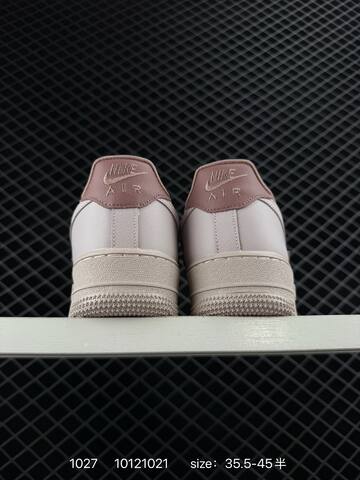 Nike Air Force 1 Low Off-white Pink With Gold Accents 35 5-45 5 Lifestyle - Unisex BS-74534