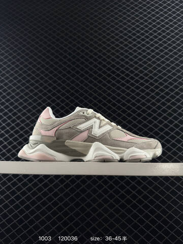 New Balance 9060 Grey Off White Pink EU 36-45 Sneaker - Unisex (BS-82755)