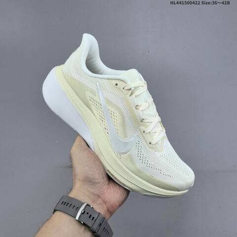 Nike Zoom Pegasus 42 Cream White Light Beige EU 36-42 Running Shoe - Unisex BS-60583