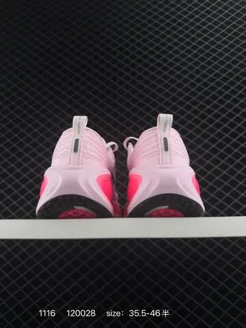 Nike Vomero Plus HV8154-104 Light Pink White Hot Pink Black EU 35 5-46 5 Running - Unisex BS-74183