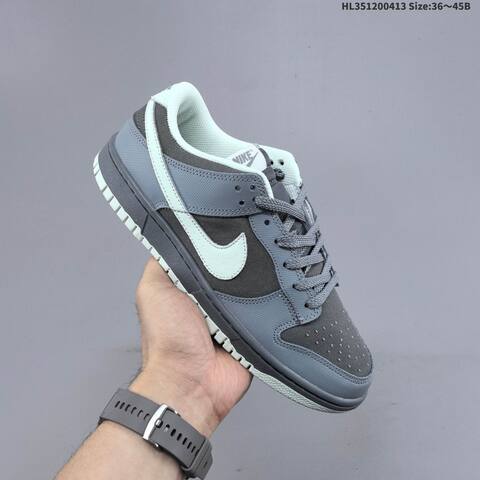 Nike SB Dunk Low Zoom Air Dark Grey Light Grey Mint White EU 36-45 Skate Shoe - Unisex BS-60765