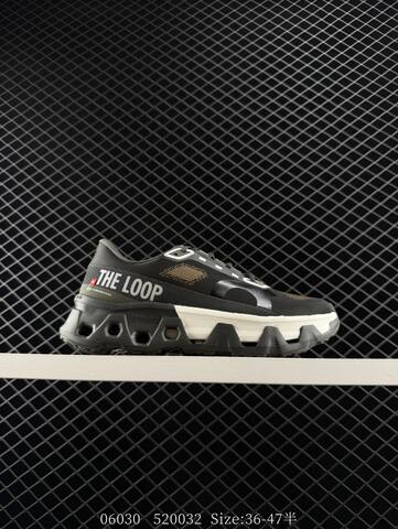 On Cloudmonster Hyper Black Olive Gray Gold EU 36-47 Running Shoe Running Sneakers - Unisex (BS-85541)