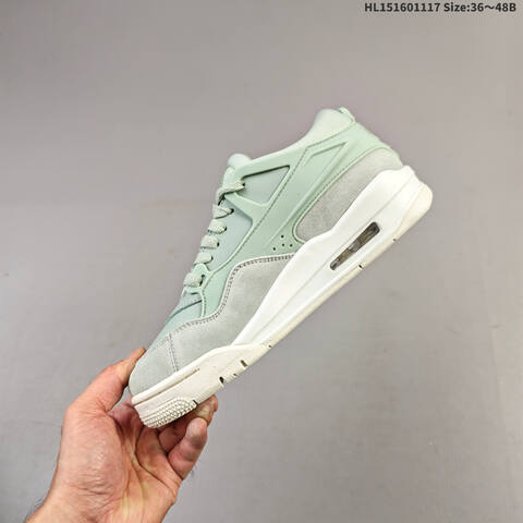 Jordan Air Jordan 4 RM FQ7940-003 Light Mint Seafoam Green With Grey Suede And White Sole EU 36-48 Lifestyle - Unisex (BS-63576)
