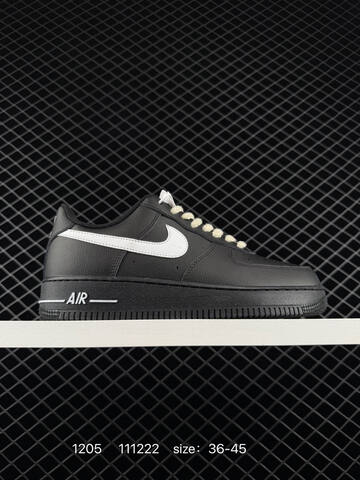 Nike Air Force 1 Low White Black EU 36-45 Lifestyle - Unisex (BS-73837)
