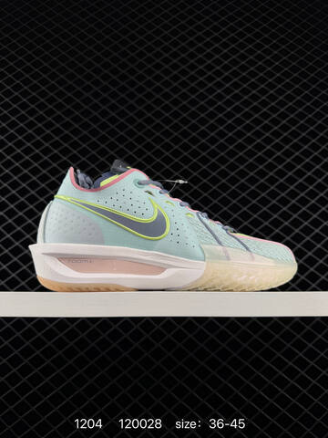 Nike G T Cut 3 EP White Navy Black Green EU 36-45 Basketball - Unisex (BS-73844)
