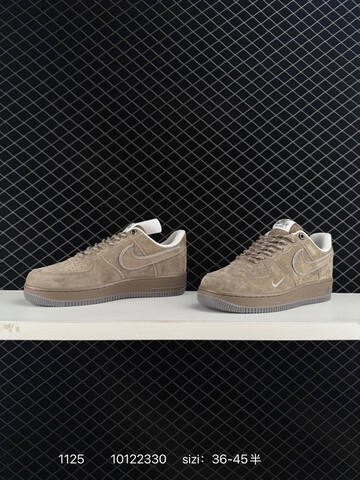 Nike Air Force 1 07 LV8 Taupe Brown Suede EU 36-45 5 Lifestyle - Unisex (BS-73999)