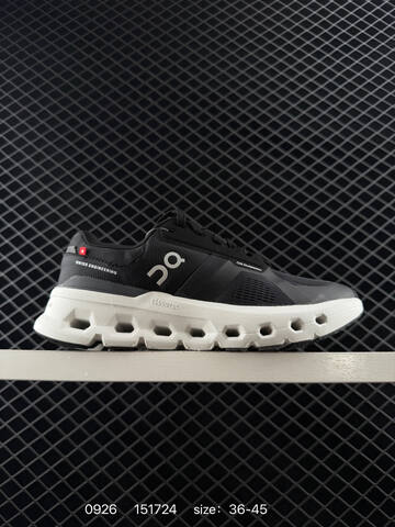 On Cloudrunner 2 White Grey Black Orange EU 36-45 Running Shoe Running Sneakers - Unisex (BS-85490)