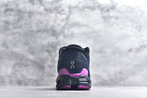 On Running Cloud X4 Navy Black Purple Running Shoe Running Sneakers (BS-59774)