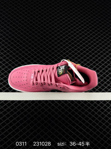Nike Air Force 1 07 Pink Black White EU 36-45 Lifestyle - Unisex (BS-72685)