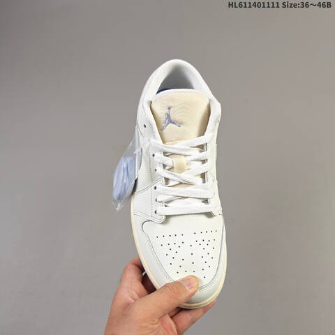 Jordan Air Jordan 1 Low OG DC0774-106 Sail White Light Blue EU 36-46 Basketball - Unisex (BS-63855)