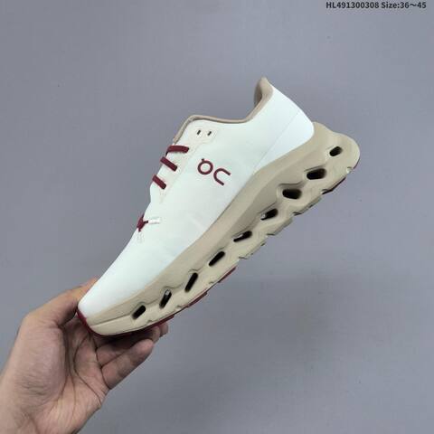 On Running Cloudtilt Off White Beige Burgundy EU 36-45 Running Shoe Running Sneakers - Unisex (BS-69690)