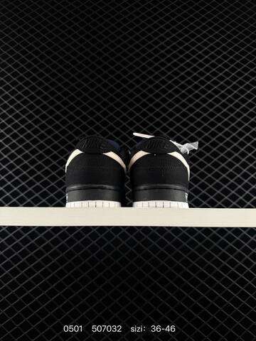 Nike SB Dunk Low Black Cream White EU 36-46 Skate - Unisex (BS-71734)