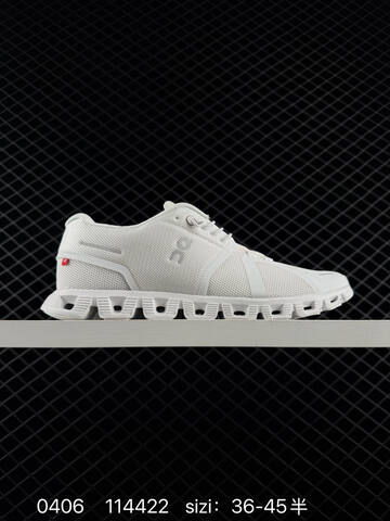 On Cloud 5 Black White EU 36-45 Running Shoe Running Sneakers - Unisex (BS-85371)