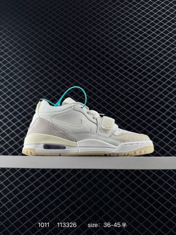 Jordan Air Jordan Legacy 312 Low White Mint Green Sail Beige EU 36-45 Basketball Shoe - Unisex (BS-80542)