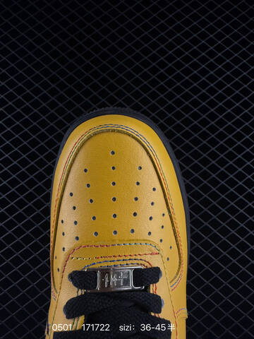 Nike Air Force 1 07 Low GX Yellow Black EU 36-45 Lifestyle - Unisex (BS-71750)