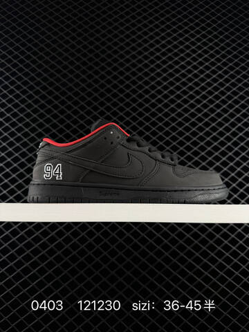 Nike SB Dunk Low Pro Supreme 94 White Grey Black Purple Blue Red EU 36-45 Skate - Unisex (BS-72297)