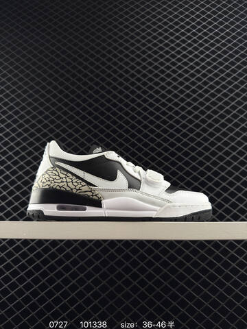 Jordan Air Jordan Legacy 312 White Black Light Grey EU 36-46 Basketball Shoe - Unisex (BS-81009)
