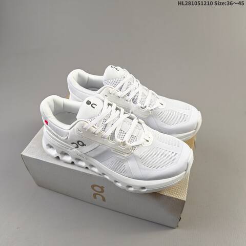 On Cloudrunner 2 Black White Orange Purple EU 36-45 Running Shoe Running Sneakers - Unisex (BS-69749)