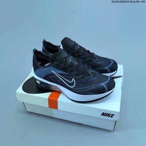 Nike ZoomX Vaporfly NEXT 4 Vaporweave Black White Blue EU 36-45 Running Shoe - Unisex BS-61275