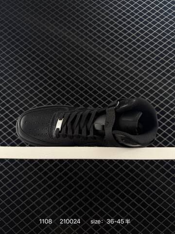 Nike Air Force 1 High Triple Black EU 36-45 Lifestyle - Unisex (BS-74301)
