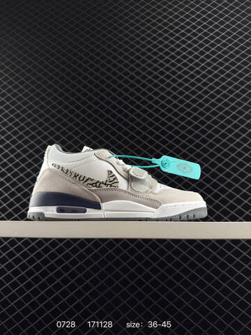 Jordan Air Jordan Legacy 312 White Light Grey Dark Grey Navy EU 36-45 Basketball Shoe - Unisex BS-81006