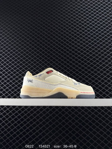 Jordan Air Jordan 4 Retro Beige Cream Grey Red EU 36-45 Basketball Shoe - Unisex (BS-80857)