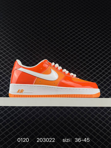 Nike Air Force 1 07 Low Orange White EU 36-45 Lifestyle - Unisex (BS-73046)