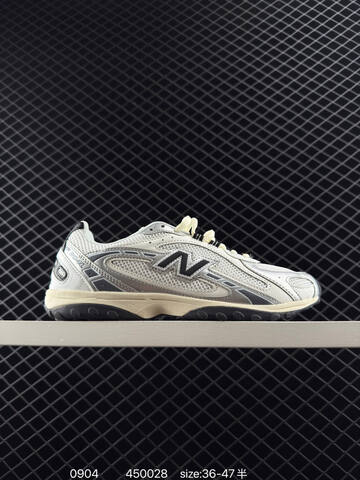 New Balance 204 White Silver Black Cream EU 36-47 Sneaker - Unisex (BS-82873)
