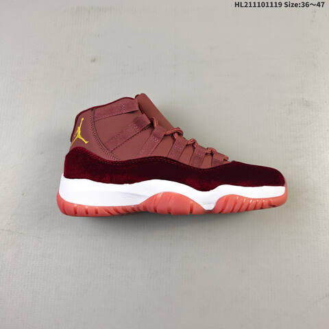 Jordan Air Jordan 11 Retro Concord Maroon-red 36 47 Basketball - Unisex (BS-63488)