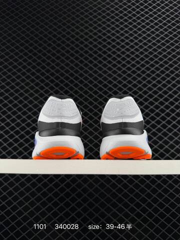 Nike Structure 26 White Black Gray With Orange And Blue Accents 39-46 Running - Unisex (BS-74435)