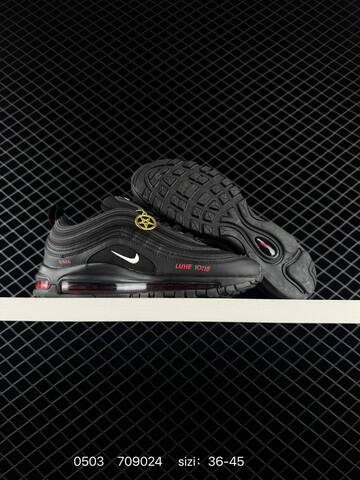 Nike Air Max 97 Black Red 36-45 Running - Unisex (BS-71718)