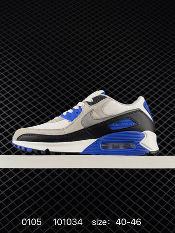 Nike Air Max 90 Black Grey With Turquoise EU 40-46 Lifestyle - Men's (BS-73315)
