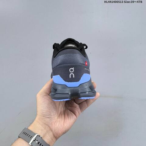 On Cloud X 4 Dark Grey Black Blue EU 39-47 Running Shoe Running Sneakers - Unisex (BS-69558)