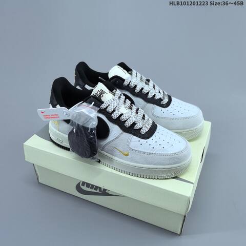 Nike Air Force 1 07 White Navy Maroon EU 36-45 Sneaker - Unisex BS-62502