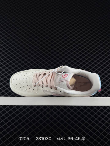 Nike Air Force 1 07 Low Sail Pink Light Blue Burgundy EU 36-45 5 Lifestyle - Unisex (BS-72817)