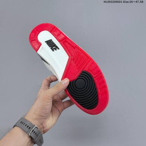 Jordan Air Jordan 3 OG White Black Red 36-47 5 Basketball - Unisex (BS-65827)
