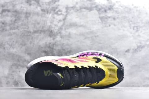HOKA Mafate X Pink Orange Yellow Black White Trail Shoe Trail Running Sneakers