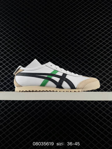 Onitsuka Tiger MEXICO 66 White Black Yellow Off White EU 36-45 Sneaker Casual Sneakers - Unisex